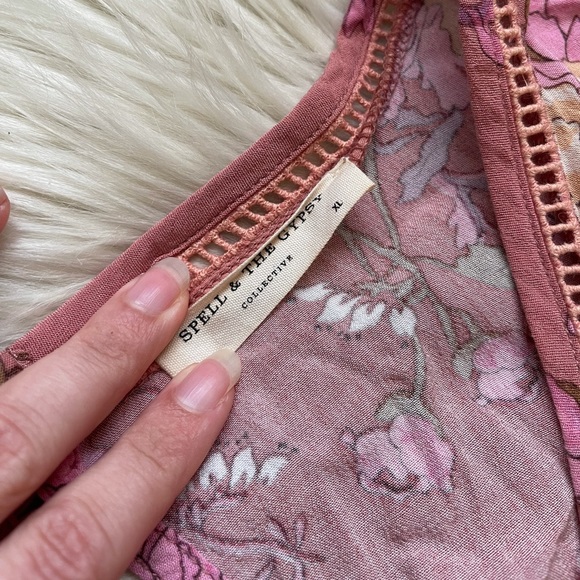 Spell & the Gypsy Collective Rosa Play Dress Pink - Picture 7 of 10